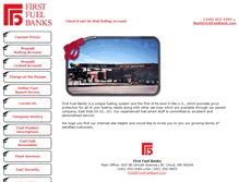 Tablet Screenshot of firstfuelbank.com